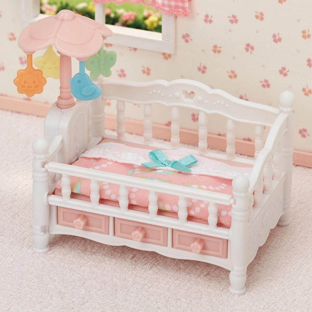 Sylvanian Families Crib With Mobile 5534